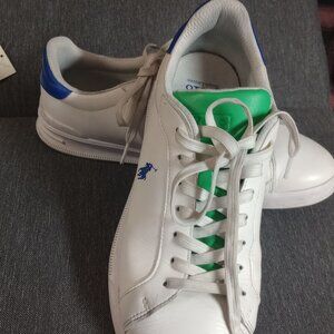 Polo Ralph Lauren Men's Heritage Court II Leather Sneaker Size 11.5